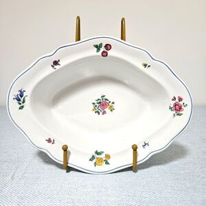 Spode‎ England Vintage Laura Ashley "Emily" Floral Disc. EUC 10" Serving Platter